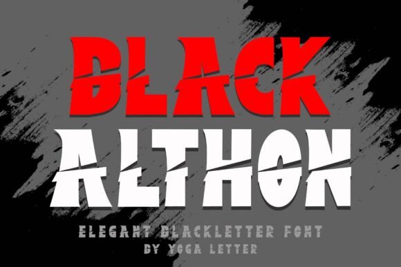 Black Althon: A Modern Take on Blackletter Style