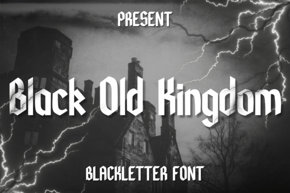 Black Old Kingdom: A Bold Blackletter for Modern Design