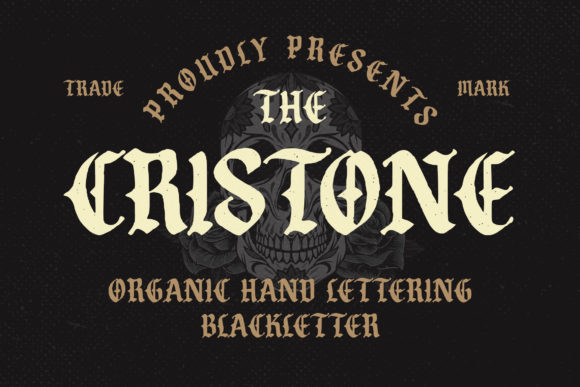 Cristone: A Bold Blackletter for Modern Edge