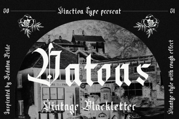 Datons: The Victorian Blackletter with a Modern Edge