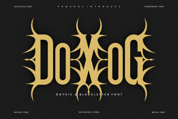 Doxog: Bold Blackletter for Modern Impact