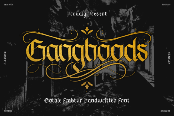 Ganghoods: The Blackletter Font for Bold, Modern Branding