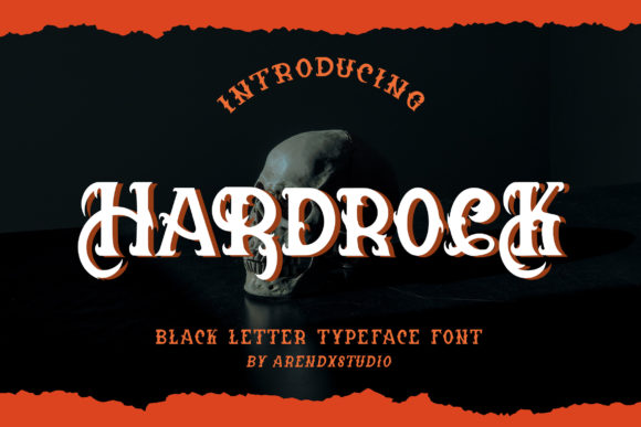 Hardrock: A Bold Blackletter for Impactful Design