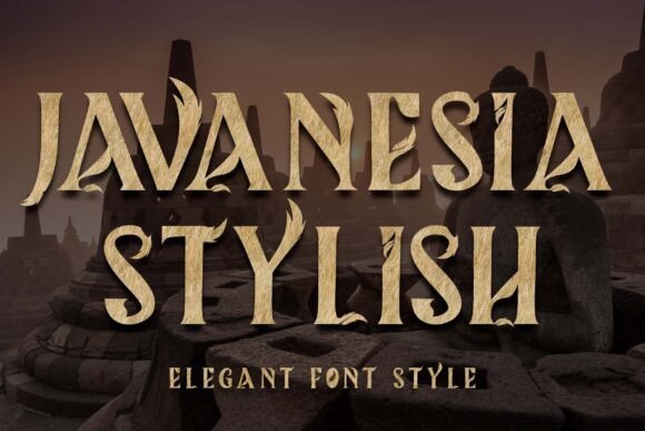 Javanesia Stylish: A Blackletter Font for Modern Brands