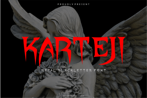 Karteji: Commanding Attention with a Metallic Blackletter Edge
