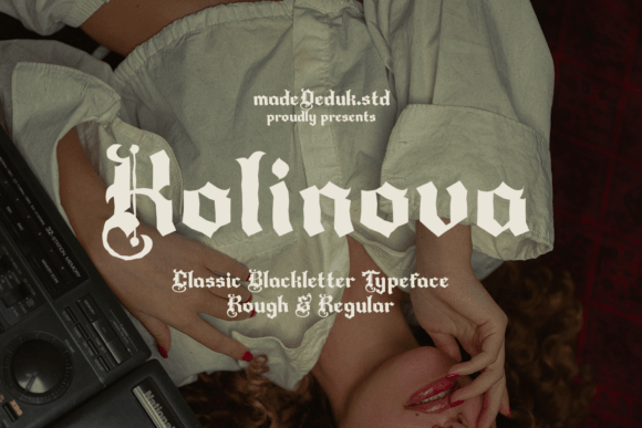 Kolinova: A Modern Take on Bold Blackletter Design