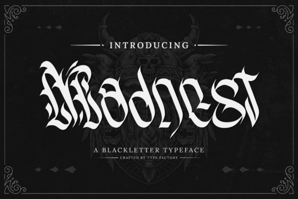 Madnest: A Bold Blackletter for Unforgettable Design