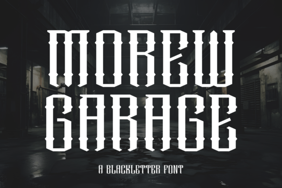 Morew Garage: A Vintage Font for Modern Edge
