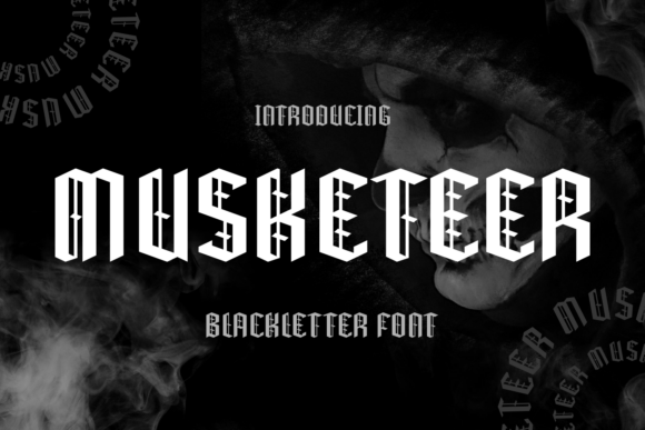 Musketeer: A Bold Blackletter Font for Modern Design