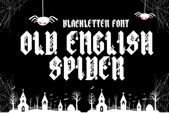 Old English Spider: Crafting a Vintage Horror Vibe
