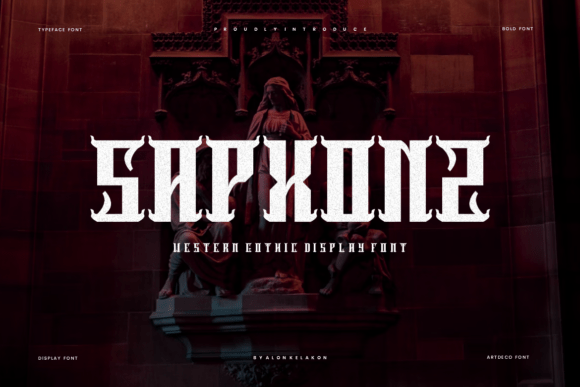 Sapxonz: A Blackletter Typeface for Modern Impact