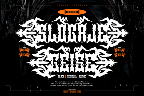 Slogaje Geise: A Typeface for Bold Brand Statements